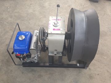 kupować 3 Ton 600 Diameter Cable Capstan Pulling Winch with Yamaha Gasoline Engine for Cable Stringing online manufacture