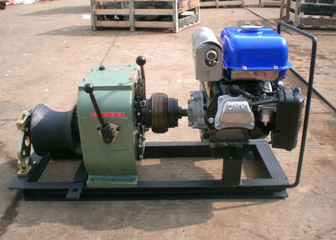 kupować High Speed 3 Ton Yamaha Gasoline Engine Powered Winch Winch Puller For Cable Pulling online manufacture
