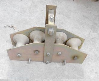 kupować Fiber Optic Cable Tools 20KN Cable Pulley Block for Stringing OPGW Max 22mm diameter online manufacture