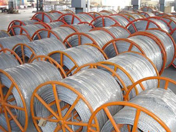 kupować Anti Twisted Pilot Rope Galvanised Steel Wire Rope For Transmission Line online manufacture