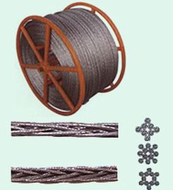 kupować High Flexibility Anti twist Wire Rope Overhead Line polit Rope 12 strands online manufacture