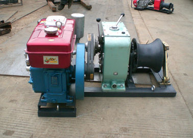 kupować 50 KN Diesel Engine Cable Winch Puller Light Weight in Fast Speed online manufacture