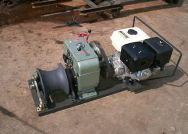 kupować 5 Tons Petrol Engine Cable Winch Puller / gasoline engine powered winch online manufacture