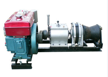 kupować Cable Pulling Winches 5 Ton Variable Speed Diesel Power Winch For Tower Erection online manufacture