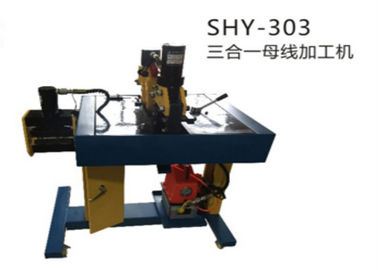 kupować SHY-303 Multi Function Hydraulic Bus bar Processor Machine for Cutting,Punching and Bending online manufacture