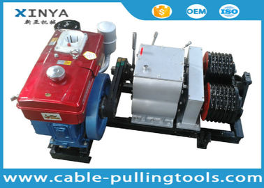 kupować Double Drum Hoist Winch 5 Ton with Diesel Engine for tower erection online manufacture