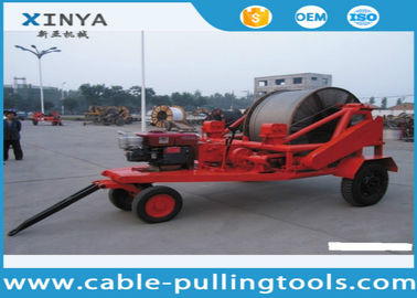kupować 3 - 8T Multi function Full Cable Drum Trailer Machine for electric power construction online manufacture