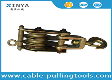kupować Trzy koła 30KN STAL PULLEY BLOCK SNACH BLOCK do ciągnięcia liny online manufacture