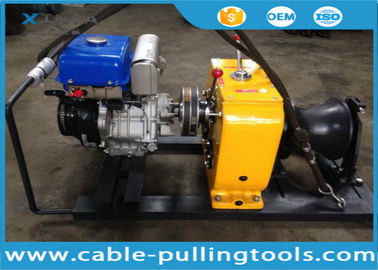 kupować 8T Petrol Powered Winch For Cable Pulling Project Overhead Line Transmission online manufacture