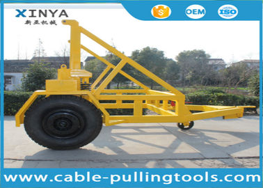 kupować 5 Ton Hydraulic Wire Rope Drum Trailer Cable Reel Trailer Underground Cable Tools online manufacture