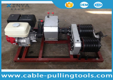 kupować 5T Cable Drum Gasoline Engine Powered Winch For Pulling / Lifting During Tower Erection online manufacture