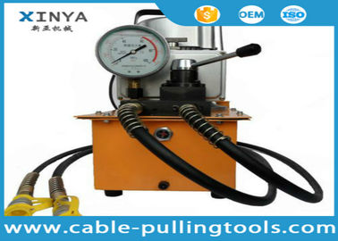 kupować 220V 700bar Electric Hydraulic Pump Transmission Line Stringing Tools With Hydraulic Puncher , Bender , Cylinder online manufacture