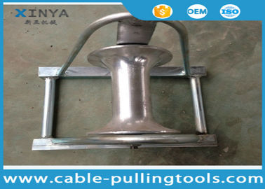kupować Straight Aluminum Cable Roller Zinc Plated With Max Diameter 150mm Cable online manufacture