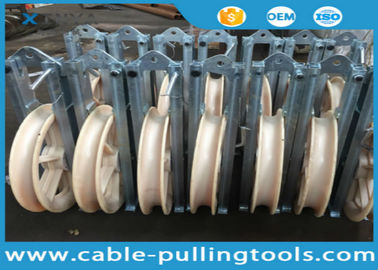 kupować Stringing Pulley Blocks Fiber Optic Cable Tools φ660x100mm ISO passed online manufacture