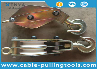 kupować Tower Erection Tools 1T Double Wheel Wire Rope Pulley Block Snatch Block online manufacture