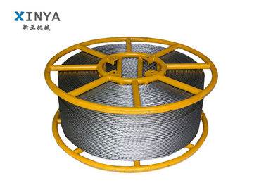 kupować Hexagon Anti Twisted Pilot Rope Galvanised Steel Wire Rope With 12 Strands online manufacture