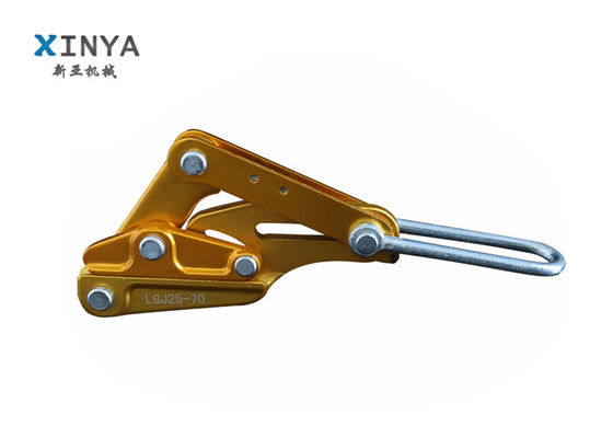 kupować 40KN Nominalne obciążenie Aluminiowy stop Wire Grip z 32mm Max otwarte i odporne na korozję Come Along Klamy online manufacture