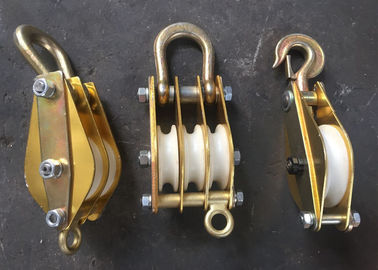 kupować Aluminium Alloy Block And Tackle Pulley 20KN for Power Construction online manufacture