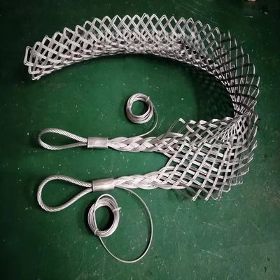 kupować Wysokiej wytrzymałości stal nierdzewna Galwanizowane podwójne strony Wciągnij Owinięcie Kabla Wciągający uchwyt online manufacture