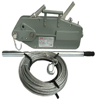 kupować 0.8Ton Capacity Manual Lever Winch with 20M Lifting Height and 1 Year Warranty for Construction Hoist online manufacture