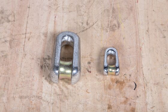 kupować 50kN Ciężki łącznik drutu pilota z wzmocnioną konstrukcją w kształcie U i wysokiej jakości stali stopowej do bezpiecznego ciągnięcia kabli online manufacture