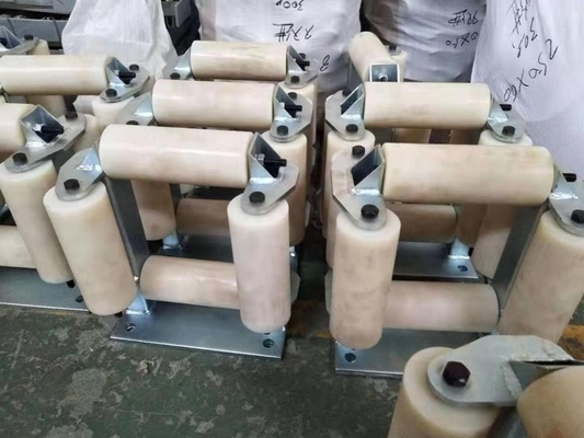 kupować 185 mm Linia transmisyjna Nylonowe rolki aluminiowe Przeciąganie kabla online manufacture