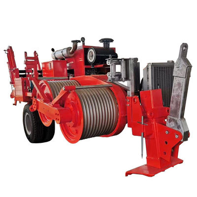 kupować Hydrauliczny ściągacz do kabli 250kN z kołem trakcyjnym 960mm i maksymalną prędkością 5km/h do budowy linii przesyłowych online manufacture