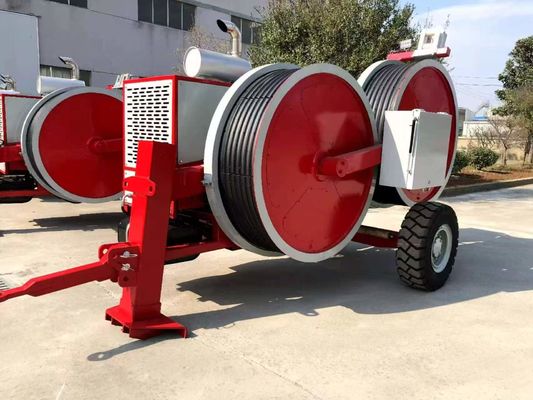 2x50KN Urządzenie nacisku drutu hydraulicznego do wiązania dwóch przewodników