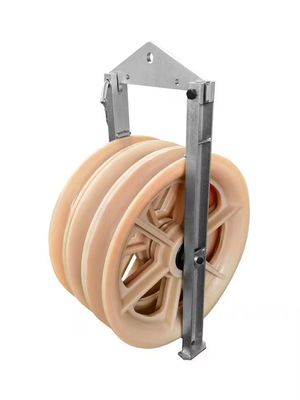 Wielkiej średnicy Nylon Belt Pulley Stringing Blocks Customizable OEM Timing Stringing Pulley Electrical Power Transmission Pulley