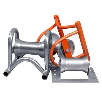 Wskazówka do układania pojedynczego kablego pod ziemią Roller Aluminiowy Koło Nylonowe Koło Manhole Roller Kabel