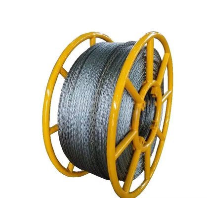 20 mm sznurowa linia stalowa o wysokiej wytrzymałości dla linii przesyłowych