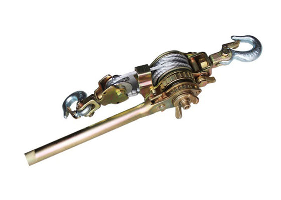 1 ‰ 3 ton ręczny ciągnik kablowy ciągnik sznurowy z ręczną obsługą i wykończeniem odpornym na korozję