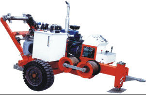 SA-YQ30 30KN Hydrauliczny ściągacz do kabli z silnikiem Diesla do linii przesyłowej 220KV