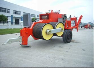 Ściągacz hydrauliczny z silnikiem Diesla do budowy linii przesyłowych SA-YQ180