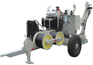 Konstrukcja naciągu elektrycznego SA-YQ60 60KN Hydrauliczny ściągacz do kabli z silnikiem Diesla