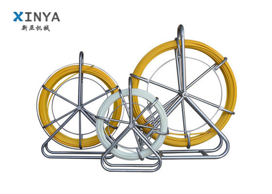 4 mm średnica 150m długość włókna szklane szczebel do podłogowego przeciągania kabli z włókna szklane wzmocniony tworzywa sztuczne